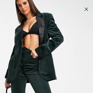 ASOS Tall Elegant Emerald Green Women's Blazer